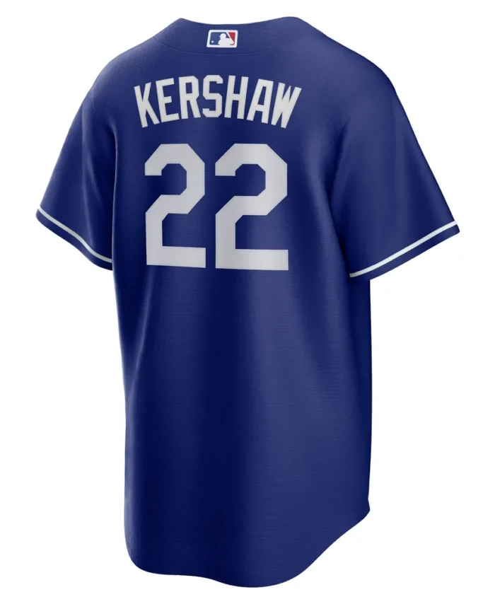 Clayton Kershaw Los Angeles Dodgers Big Tall Alternate Replica Player Jersey - Royal