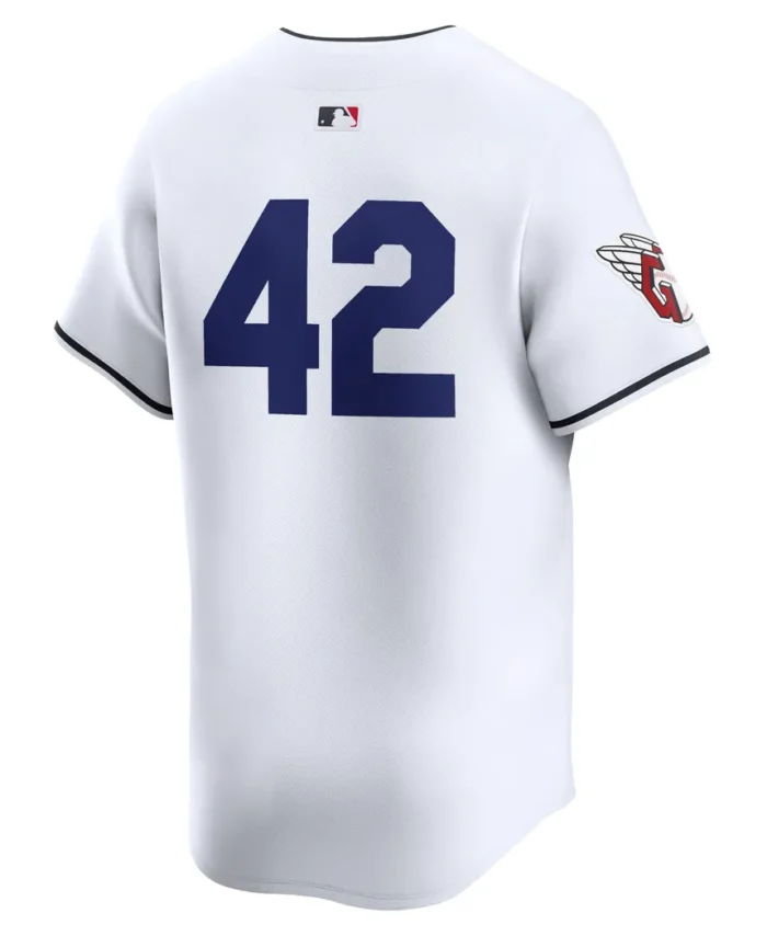 Cleveland Guardians 2024 Jackie Robinson Day Home Limited Jersey- White