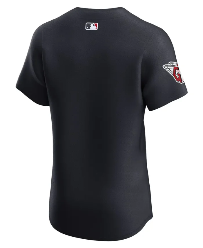 Cleveland Guardians Alternate Vapor Premier Elite Patch Jersey - Navy