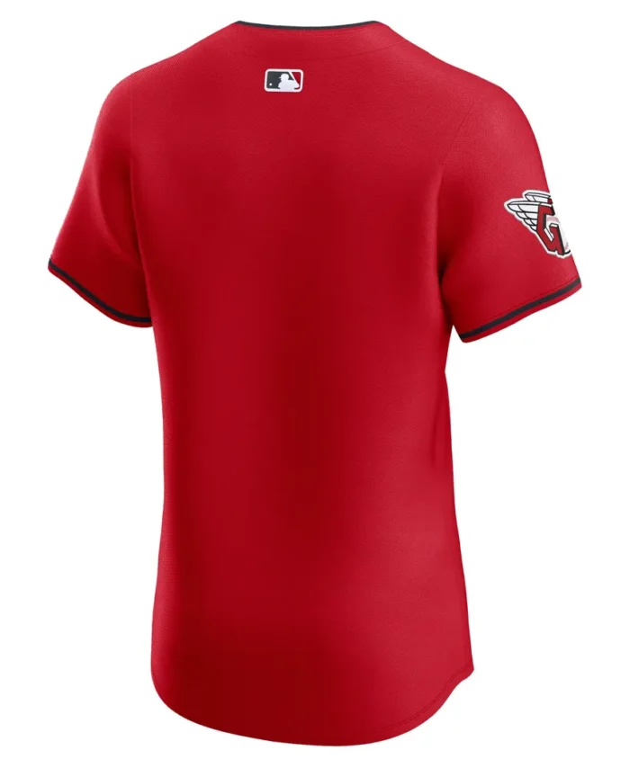 Cleveland Guardians Alternate Vapor Premier Elite Patch Jersey - Red