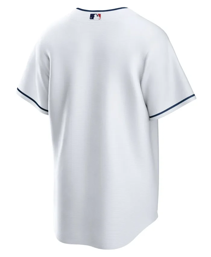 Cleveland Guardians Home Blank Replica Jersey - White