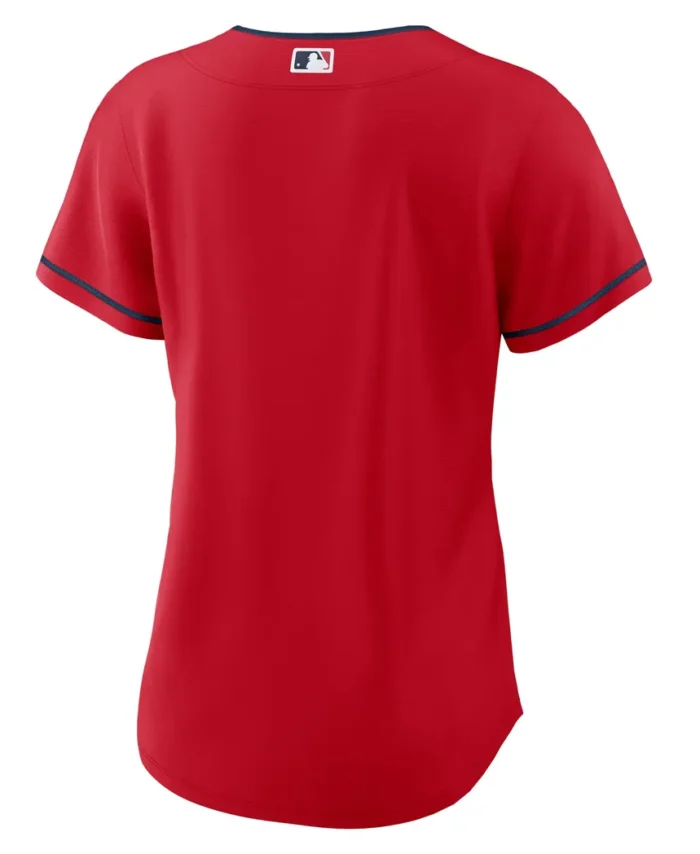 Cleveland Guardians Women Alternate Replica Team Jersey - Red