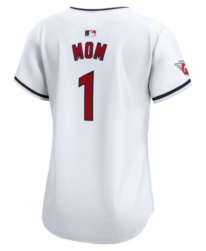 Cleveland Guardians Women Mom Home Limited Jersey - White