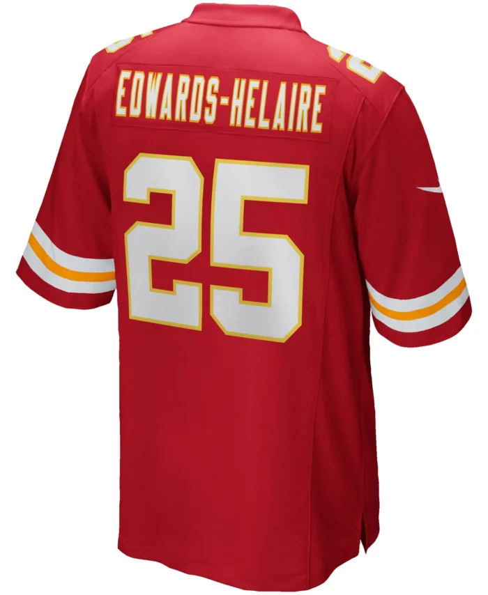 Clyde Edwards-Helaire Kansas City Chiefs Player Game Jersey - Red