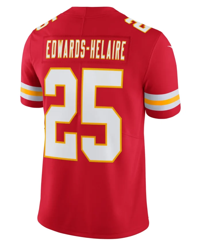 Clyde Edwards-Helaire Kansas City Chiefs Vapor Limited Jersey - Red