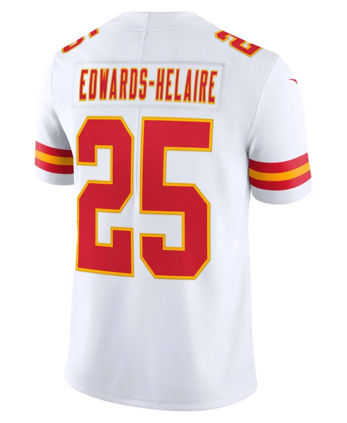 Clyde Edwards-Helaire Kansas City Chiefs Vapor Limited Jersey - White
