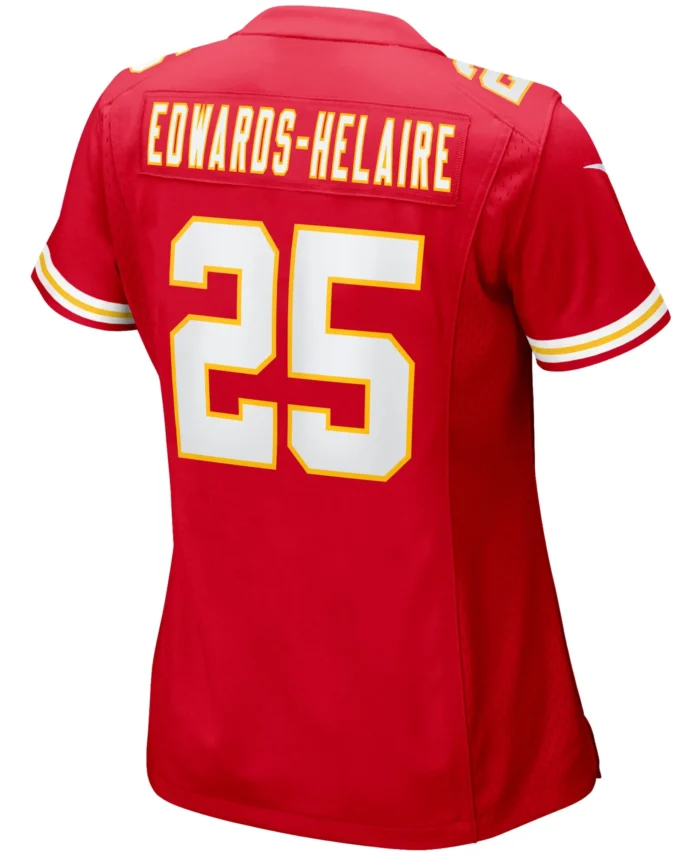 Clyde Edwards-Helaire Kansas City Chiefs Women's Player Jersey - Red