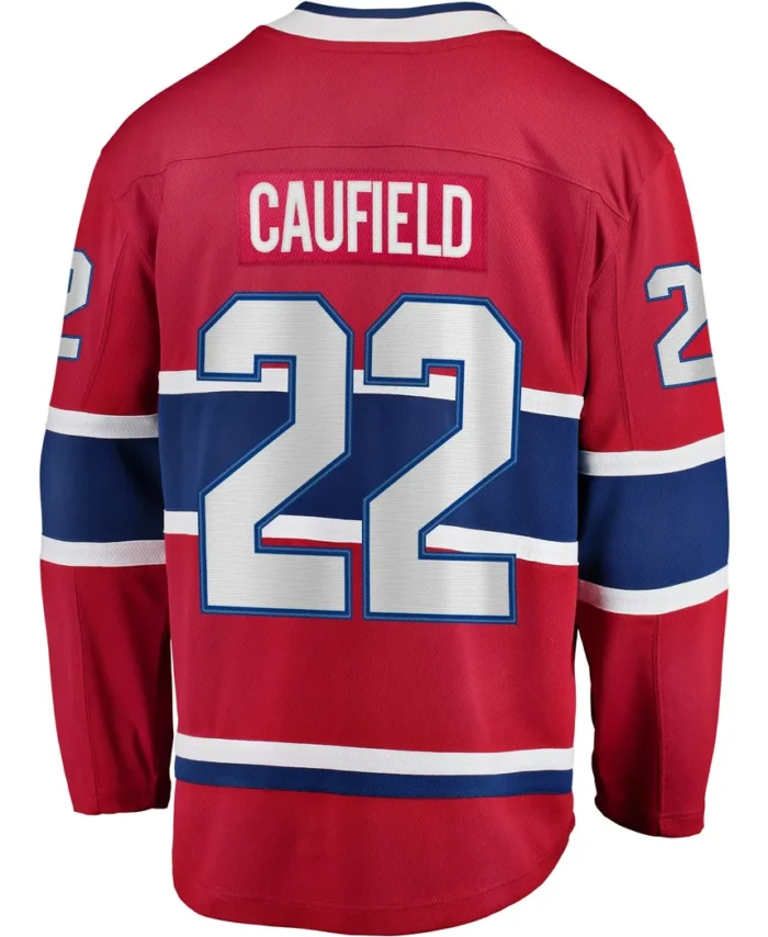Cole Caufield Montreal Canadiens Fanatics Home Breakaway Replica Jersey - Red