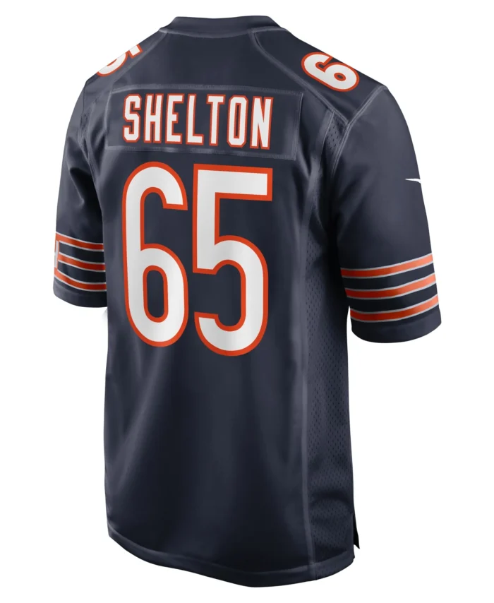 Coleman Shelton Chicago Bears  Game Jersey -  Navy