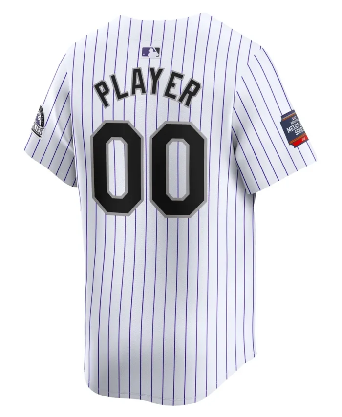 Colorado Rockies 2024 MLB World Tour Mexico City Series Home Limited Pick-A-Player Jersey- White