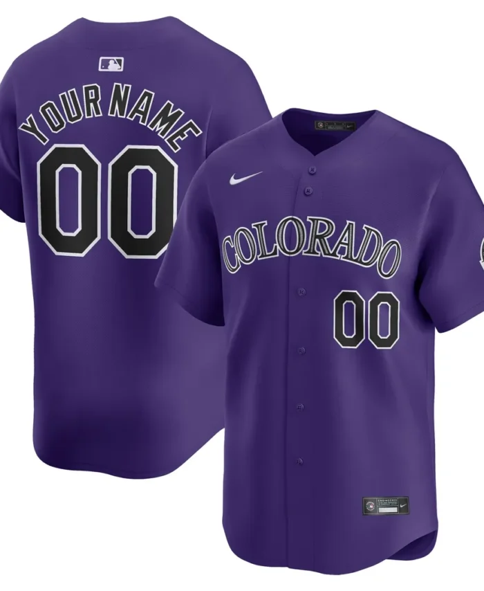 Colorado Rockies  Alternate Limited Custom Jersey?- Purple