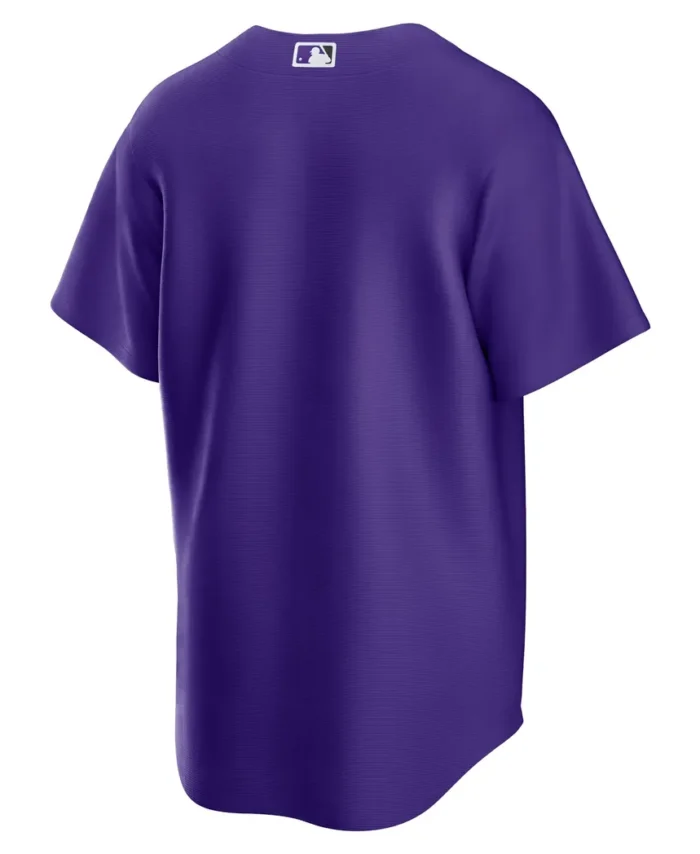 Colorado Rockies Alternate Replica Team Jersey - Purple