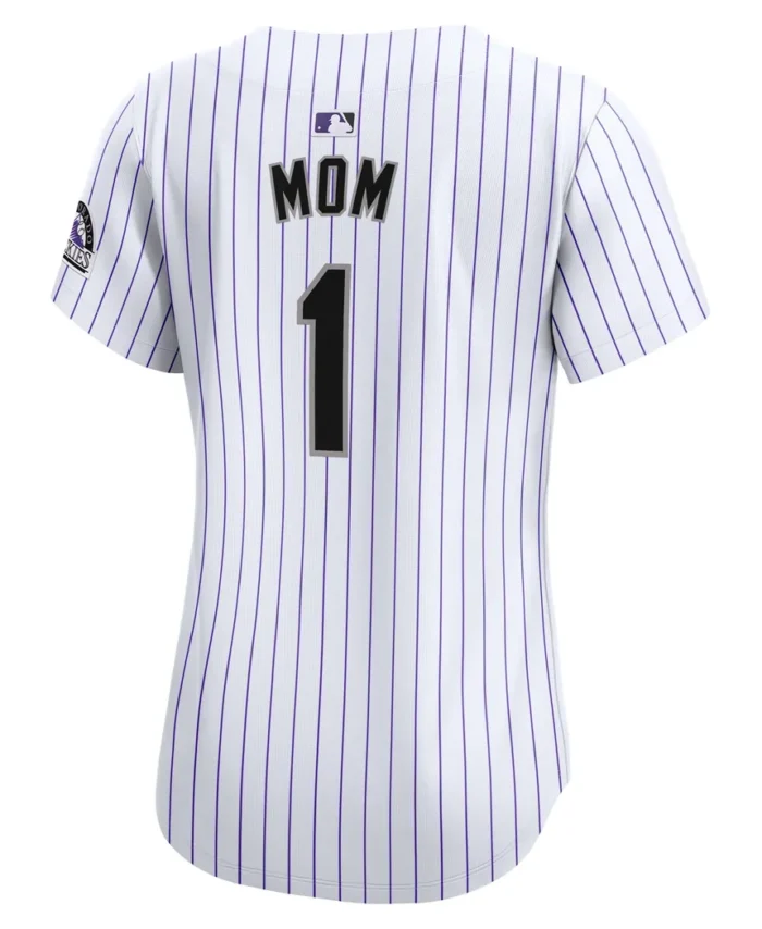 Colorado Rockies Women City Connect Replica Team Jersey - White/Forest Green