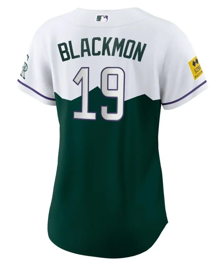 Colorado Rockies Women City Connect Replica Team Jersey - White/Forest Green