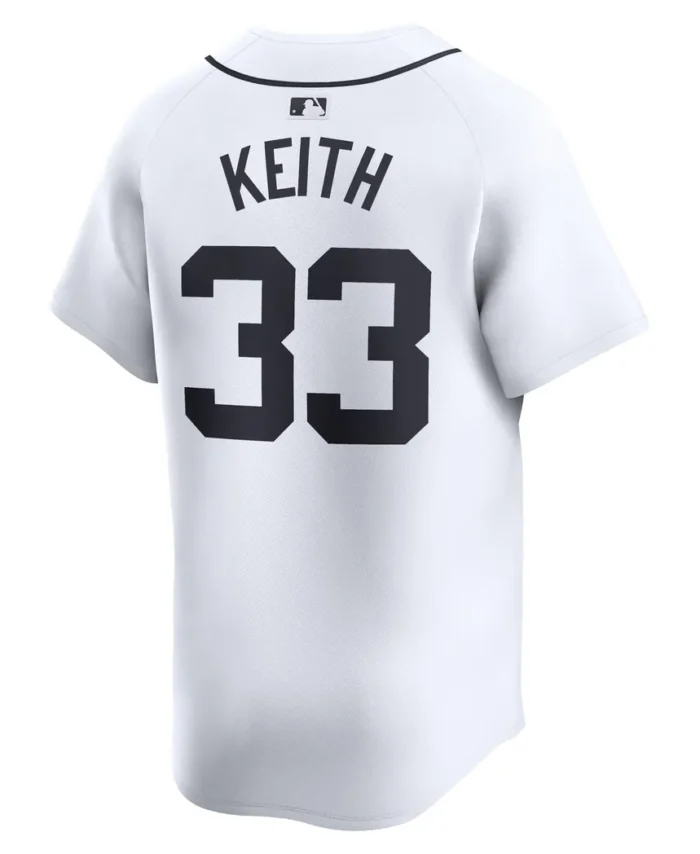 Colt Keith Detroit Tigers Home Limited Player Jersey - White