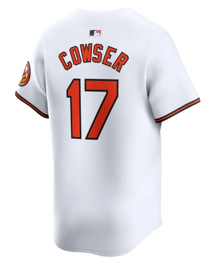 Colton Cowser Baltimore Orioles Home Limited Player Jersey - White