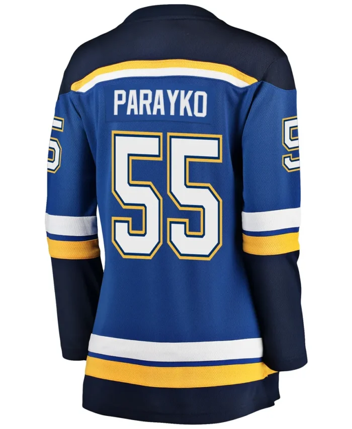 Colton Parayko St. Louis Blues Fanatics Women Breakaway Player Jersey - Blue