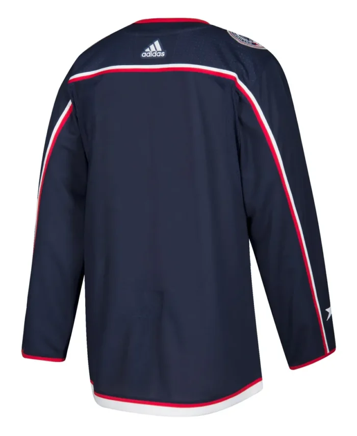 Columbus Blue Jackets Home Authentic Blank Jersey - Navy
