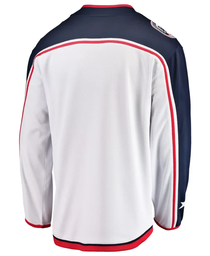 Columbus Blue Jackets Fanatics Breakaway Away Jersey - White