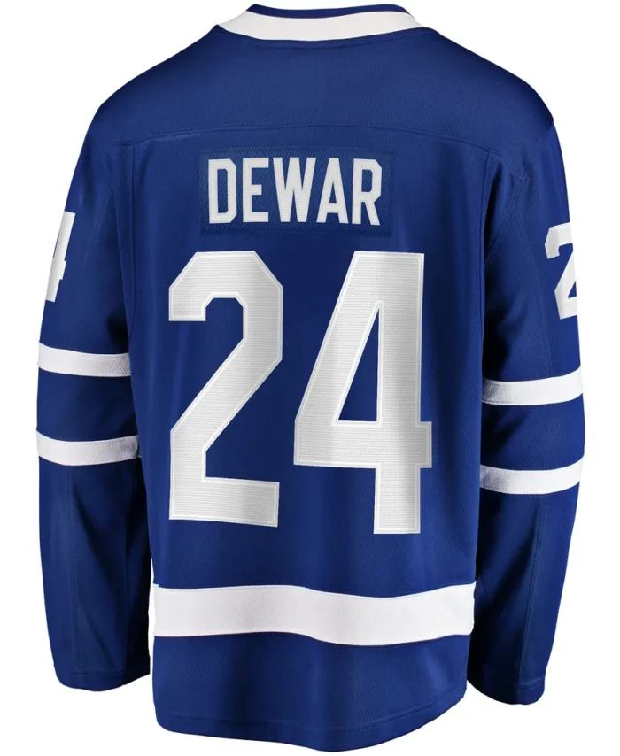 Connor Dewar Toronto Maple Leafs Fanatics Home Premier Breakaway Player Jersey - Blue