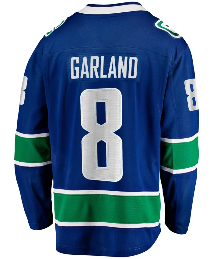 Conor Garland Vancouver Canucks Fanatics Home Breakaway Jersey - Blue
