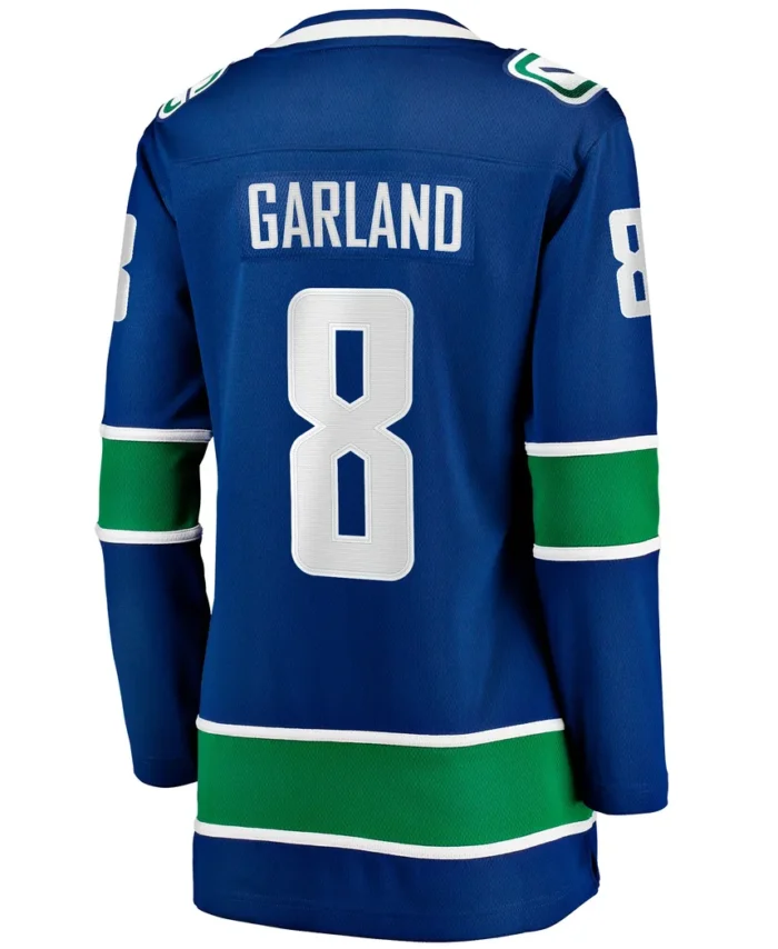 Conor Garland Vancouver Canucks Fanatics Women Home Breakaway Player Jersey - Blue