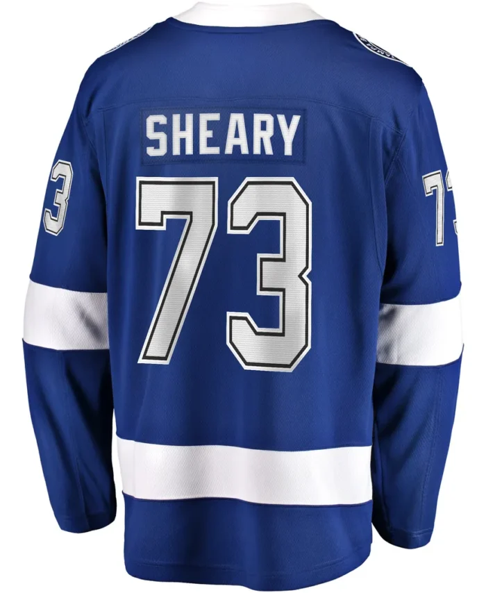 Conor Sheary Tampa Bay Lightning Fanatics Home Breakaway Jersey - Blue