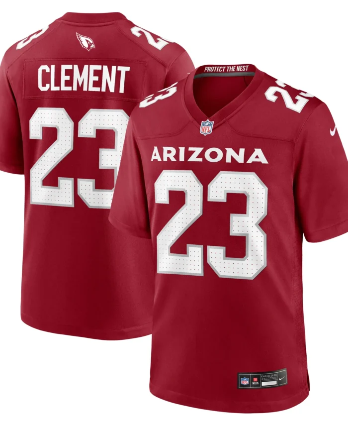 Corey Clement Arizona Cardinals Team Game Jersey -  Cardinal