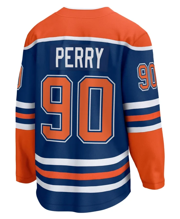 Corey Perry Edmonton Oilers Fanatics Home Premier Breakaway Player Jersey - Royal