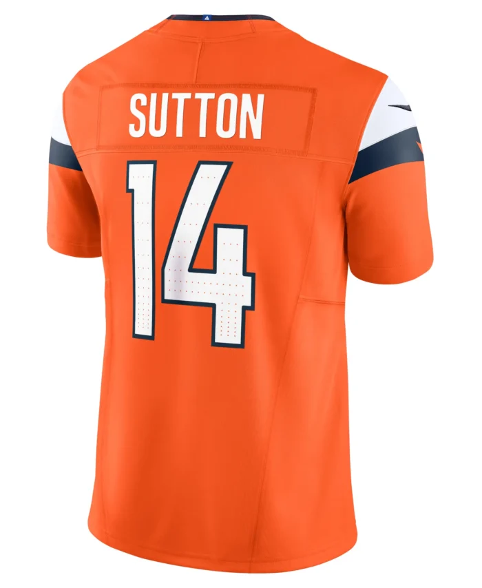 Courtland Sutton Denver Broncos Mile High Collection Vapor F.U.S.E. Limited Jersey - Orange