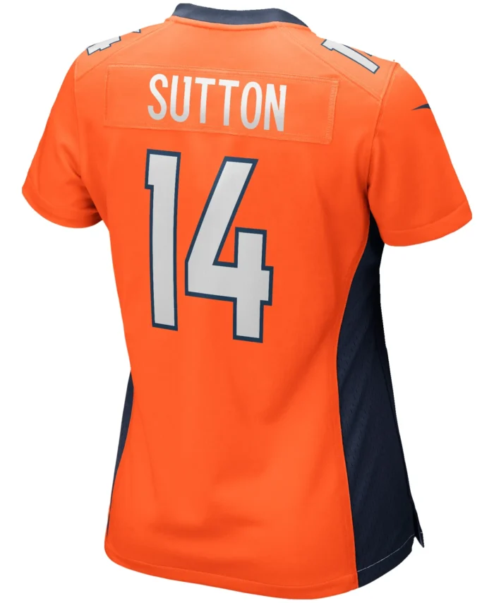 Courtland Sutton Denver Broncos Women's Game Jersey - Orange