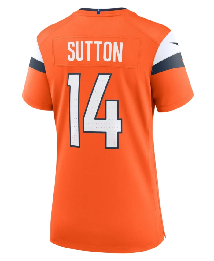 Courtland Sutton Denver Broncos Women's Mile High Collection Game Jersey - Orange