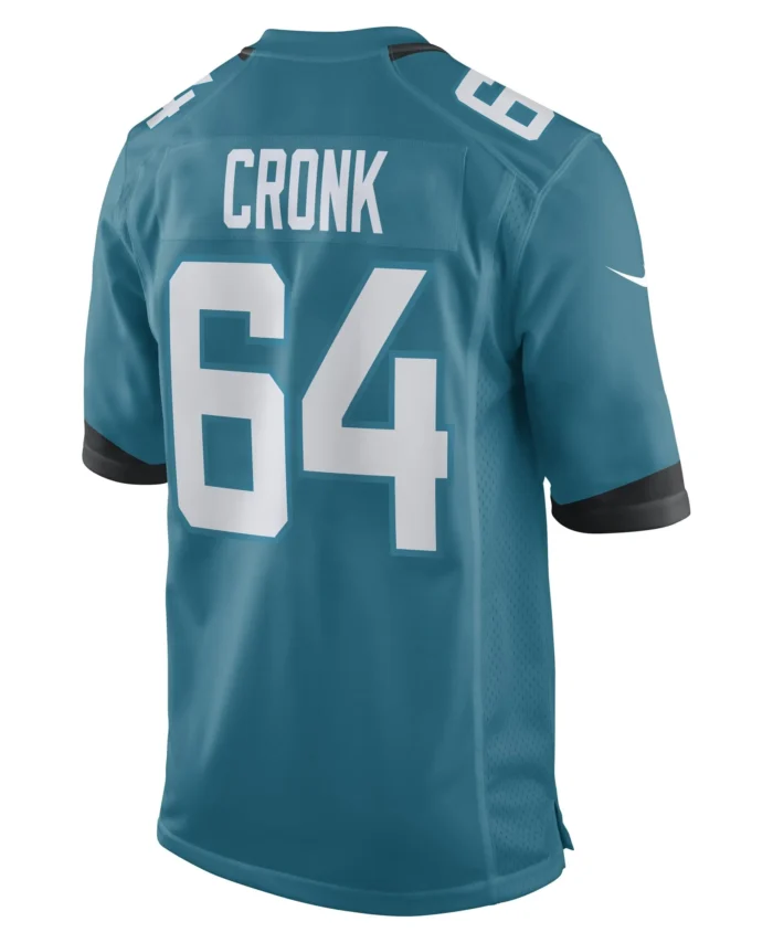 Coy Cronk Jacksonville Jaguars Game Player Jersey - Teal