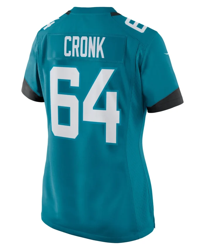 Coy Cronk Jacksonville Jaguars Women's Game Player Jersey - Teal
