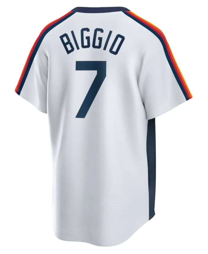 Craig Biggio Houston Astros Home Cooperstown Collection Logo Player Jersey - White