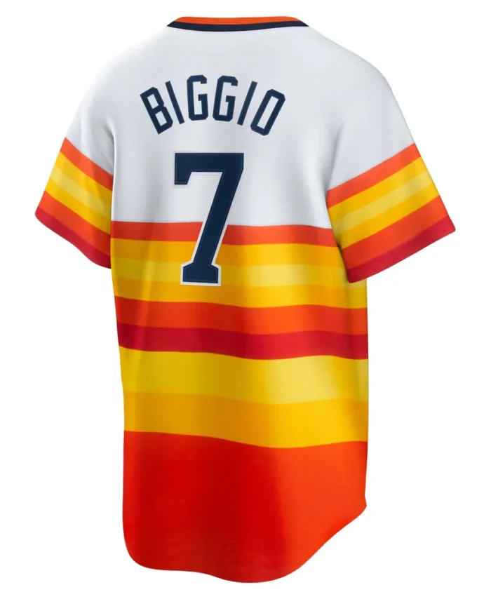 Craig Biggio Houston Astros Home Cooperstown Collection Player Jersey - White