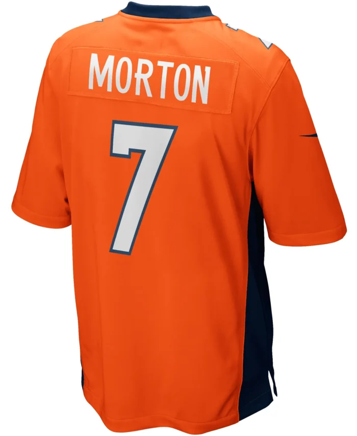 Craig Morton Denver Broncos Game Retired Player Jersey - Orange