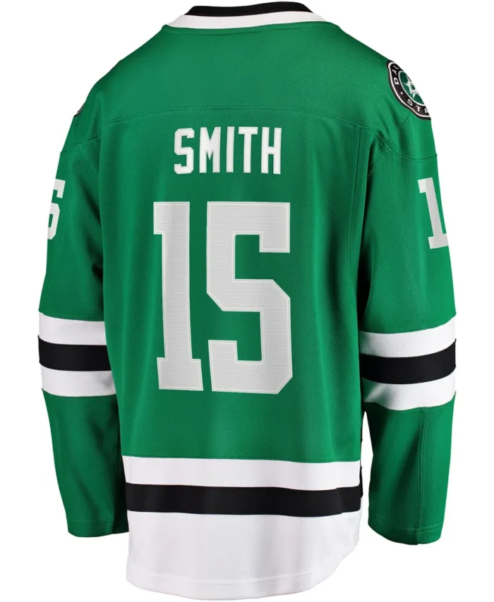 Craig Smith Dallas Stars Fanatics Home Breakaway Jersey - Kelly Green