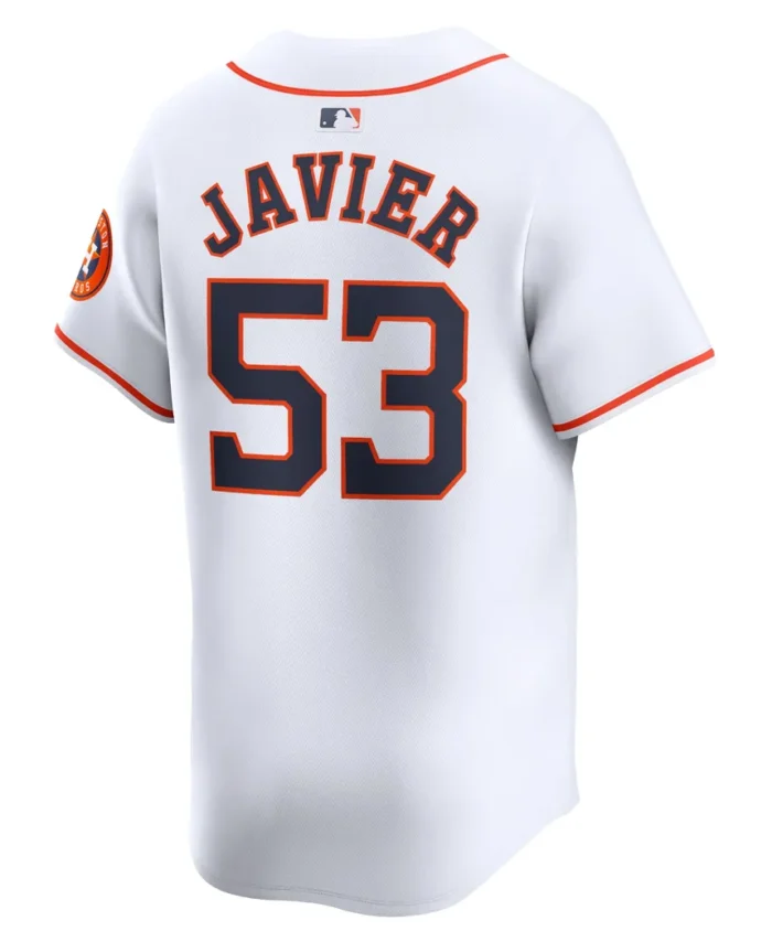 Cristian Javier Houston Astros Home Limited Player Jersey - White