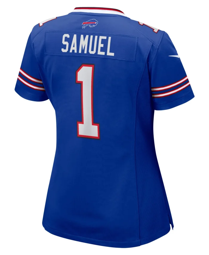 Curtis Samuel Buffalo Bills Women's  Game Jersey -  Royal