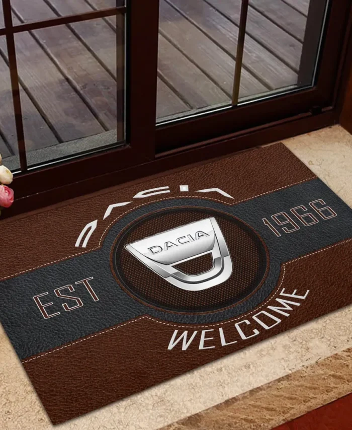 Drivepro Machinery Doormat, Durable Auto-Inspired Rug for Garage or Home Entry CAR169 - Brown