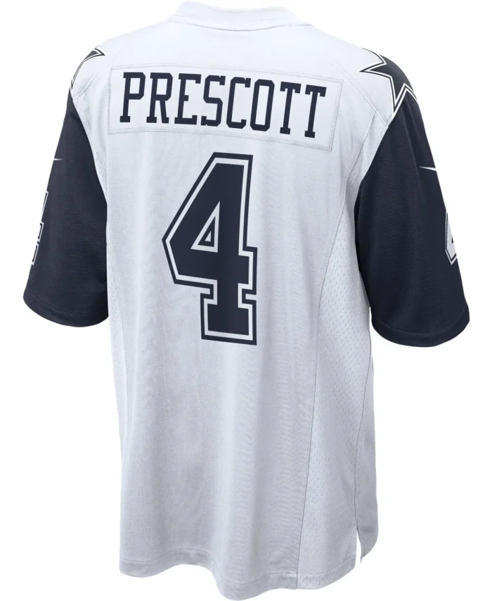 Dak Prescott Dallas Cowboys Alternate Game Jersey - White