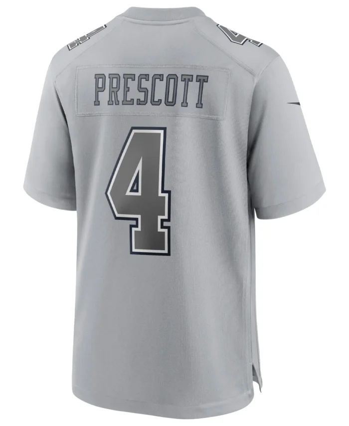 Dak Prescott Dallas Cowboys Atmosphere Fashion Game Jersey - Gray