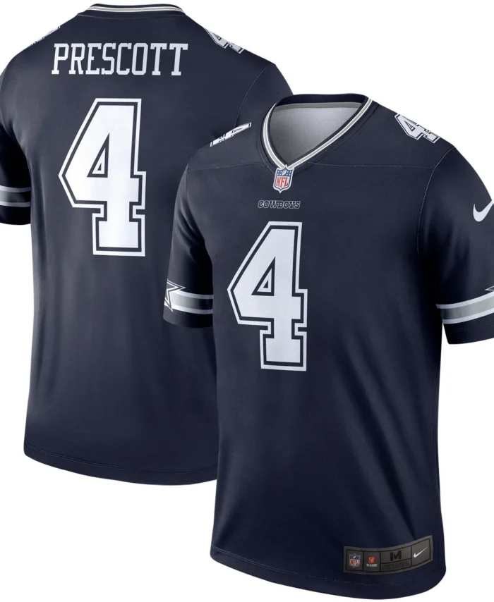 Dak Prescott Dallas Cowboys Team Legend Player Performance Top - Navy