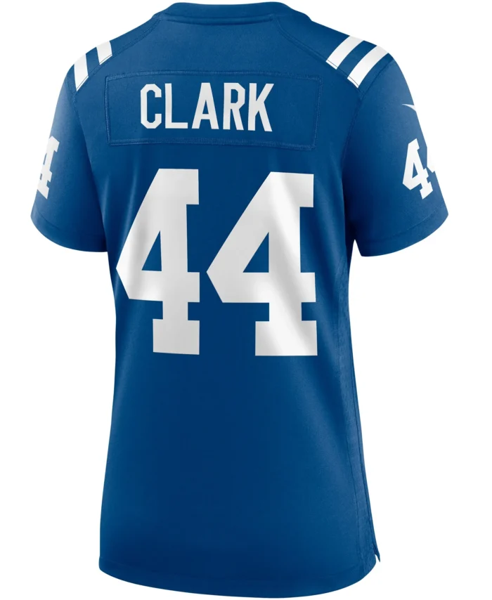 Dallas Clark Indianapolis Colts Women's Game Retired Player Jersey - Royal