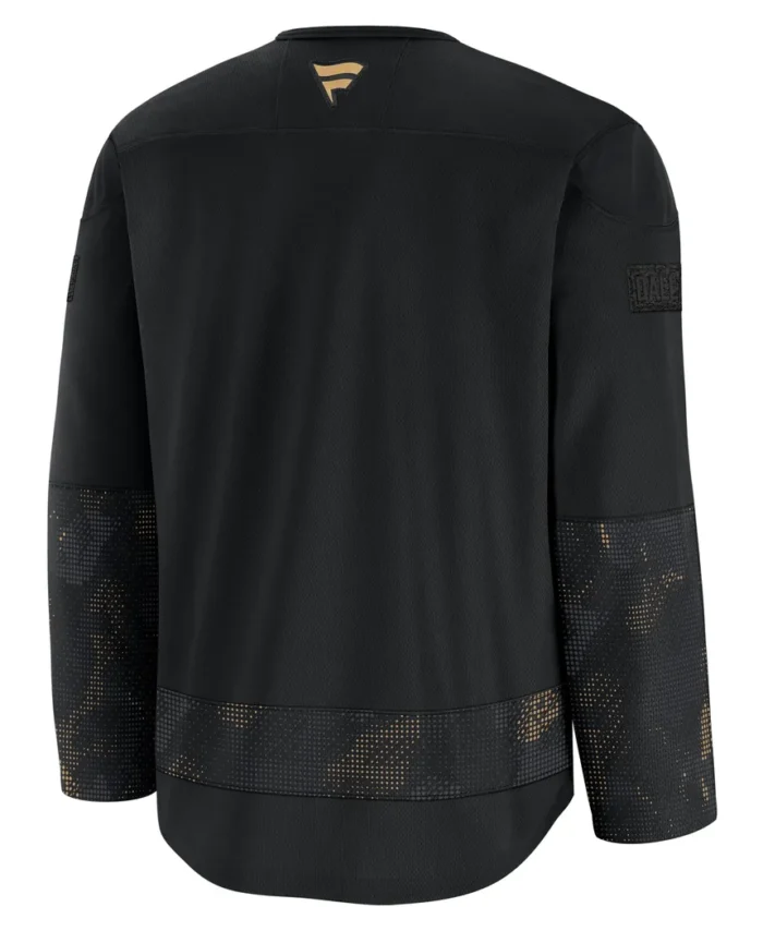 Dallas Stars Fanatics 2024 Military Appreciation Practice Jersey - Black