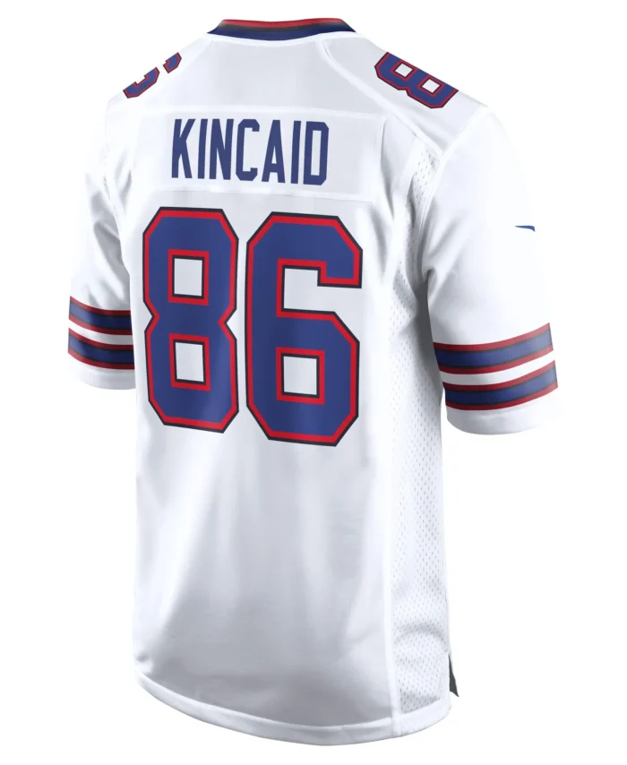 Dalton Kincaid Buffalo Bills  Game Jersey - White