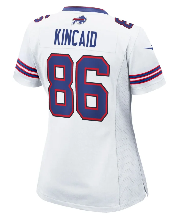 Dalton Kincaid Buffalo Bills Women's  Game Jersey - White