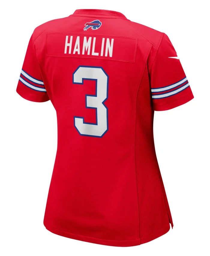 Damar Hamlin Buffalo Bills Women's Player Jersey - Red