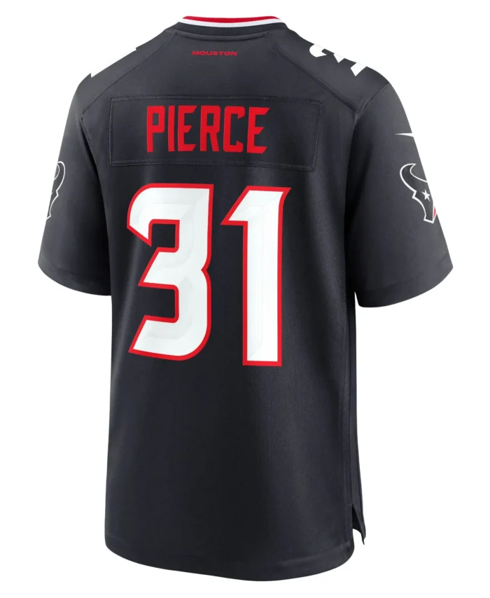 Dameon Pierce Houston Texans Game Jersey - Navy